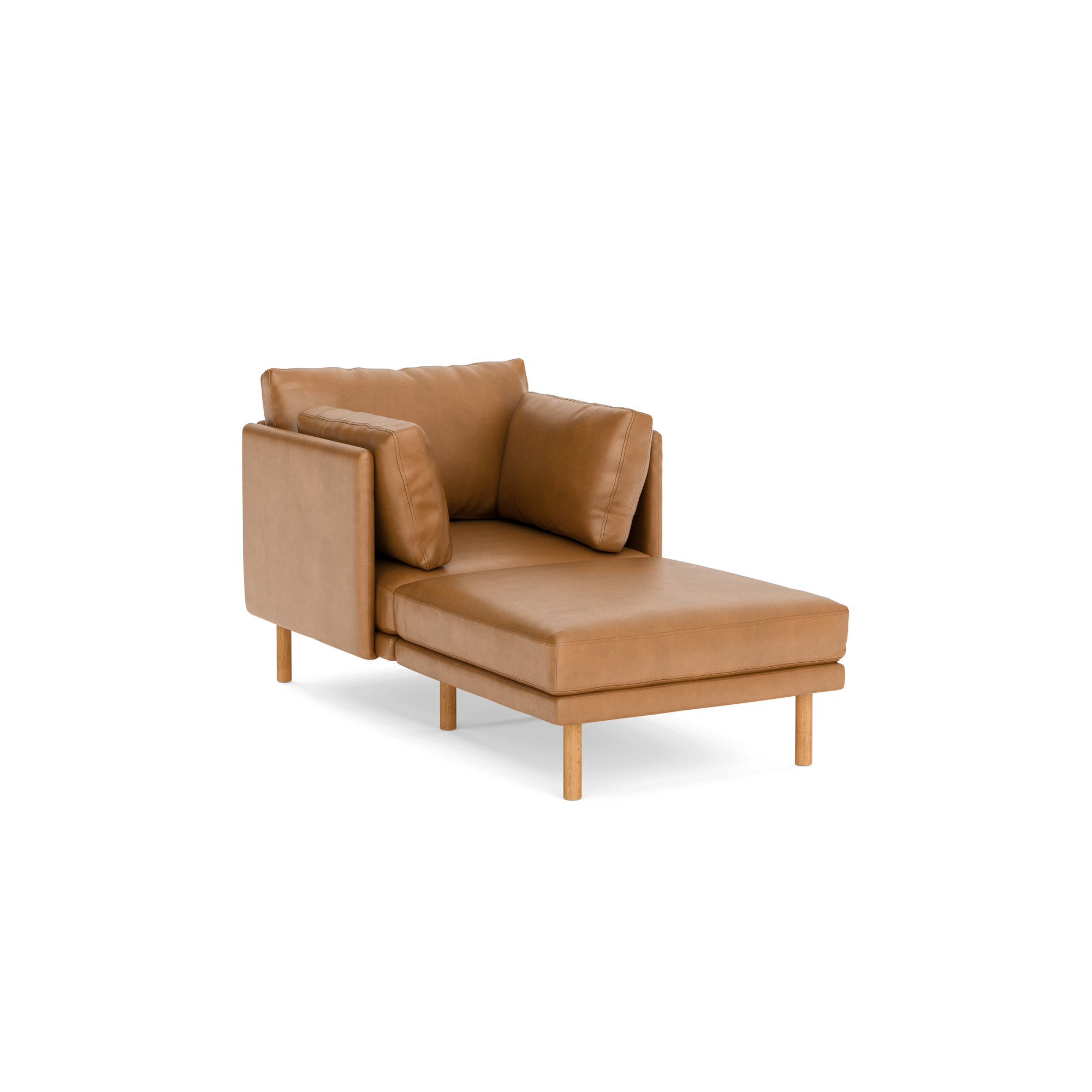 Field Leather 2-Piece Lounger