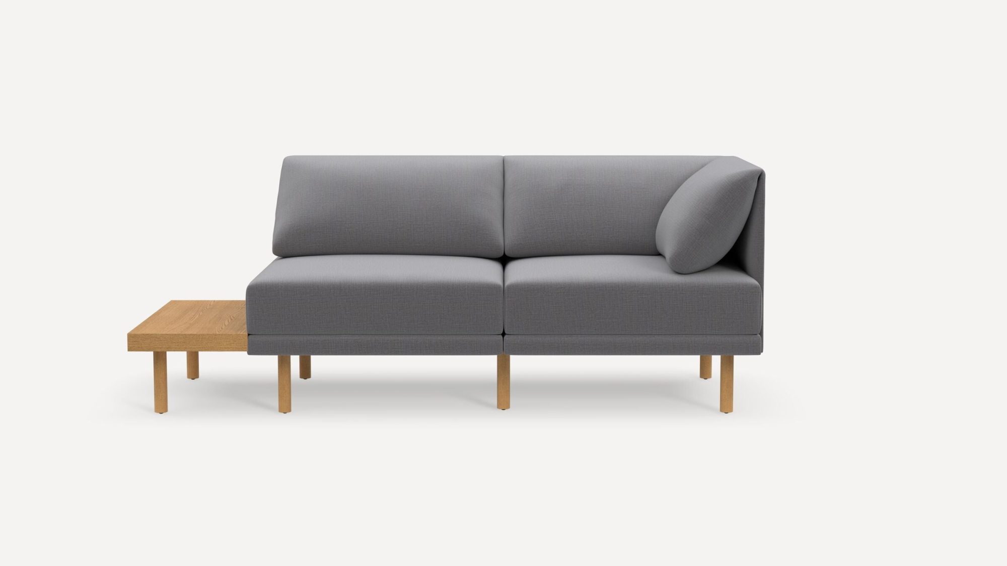 Range 2-Piece One Arm Sofa with Table