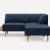 Navy Blue - Performance Flatweave