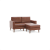 Chestnut - Top Grain Leather
