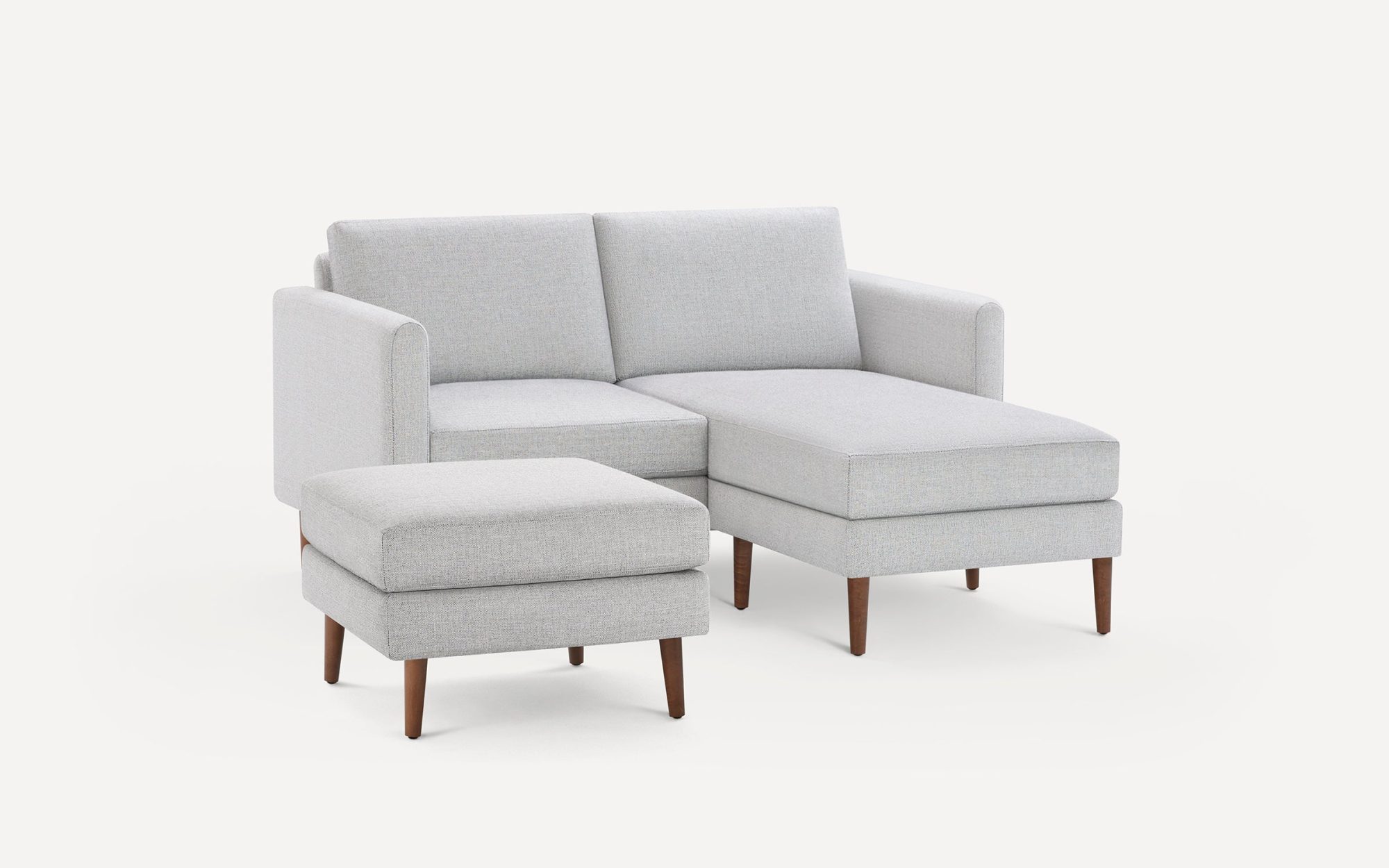 Nomad Loveseat with Chaise and Ottoman