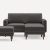 Heather Charcoal - Performance Chenille