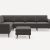 Heather Charcoal - Performance Chenille