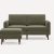 Moss Green - Performance Flatweave