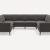 Heather Charcoal - Performance Chenille