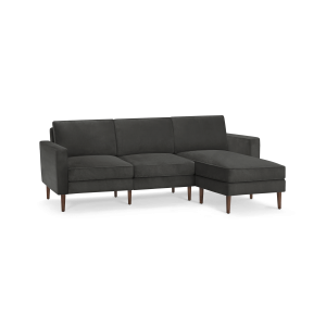 Nomad Velvet Sofa with Reversible Chaise